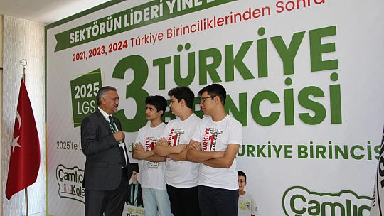 LGS 2025 Türkiye Birincileri Çamlıca Koleji'nden!