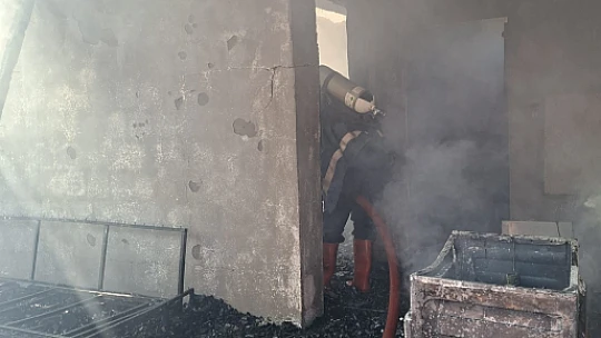 Arapgir'de Kırsal Alanda Çıkan Ev Yangını Korkuttu