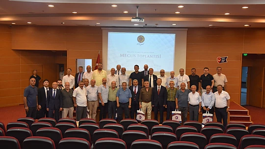 MTSO'da 25 Yılı Aşan Emeklere Teşekkür Plaketi
