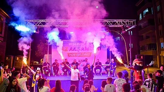 Yeşilyurt'ta Yaz Akşamları Coşkuyla Noktalandı