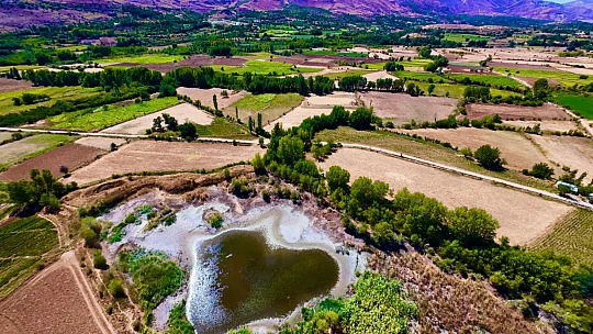 Malatya'nın Kalpli Gölü Görenleri Büyülüyor!