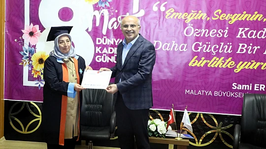 120 Kadına Sertifika Verildi