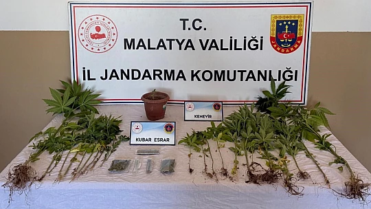 Malatya'da Uyuşturucu Operasyonu!