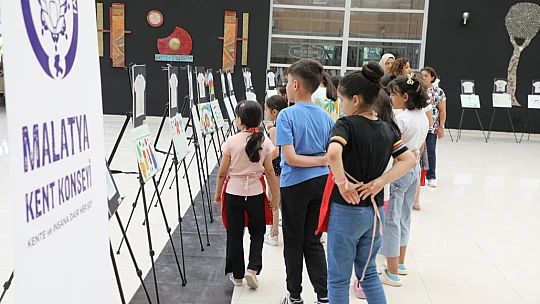 '100 Çocuk 100 Eser' Projesi Malatya'da Umuda Dönüştü