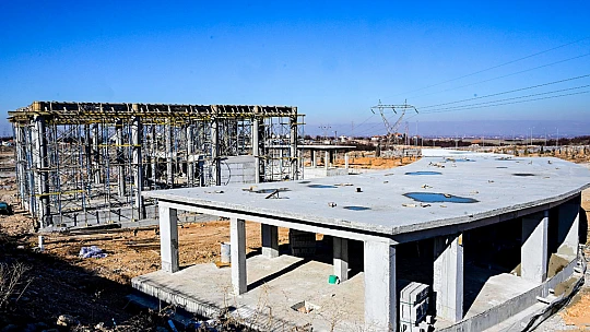 Şire Pazarı'na Modern Cami! Malatya'nın Yeni İbadethanesi Hızla Yükseliyor