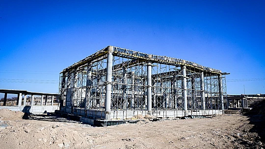 Şire Pazarı'na Modern Cami! Malatya'nın Yeni İbadethanesi Hızla Yükseliyor