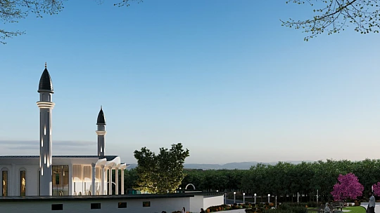 Şire Pazarı'na Modern Cami! Malatya'nın Yeni İbadethanesi Hızla Yükseliyor