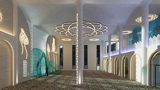 Şire Pazarı'na Modern Cami! Malatya'nın Yeni İbadethanesi Hızla Yükseliyor