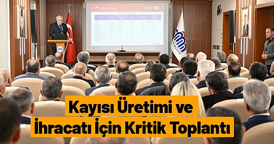 Kayısı Üretimi ve İhracatı İçin Kritik Toplantı