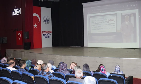 Elazığ Belediyesi'nde Kadın Kursiyerlere Yönelik Eğitim Semineri Düzenlendi