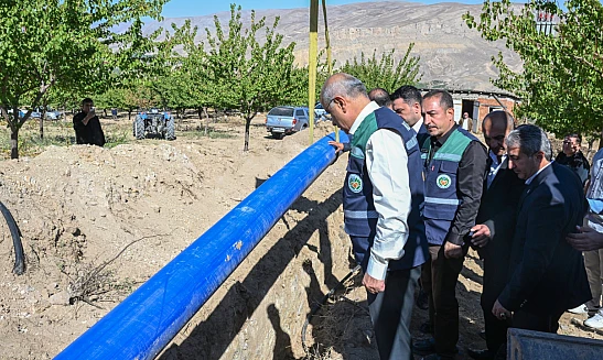 Malatya Büyükşehir'den 70 Milyonluk Yatırım: Çiftçilere Sulama Desteği