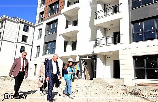 726 konutun aralık ayında hak sahiplerine teslim edilecek...