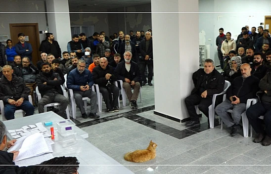 Adıyaman'da Konteyner Çarşı Kuraları çekildi.