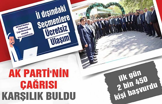AK Parti'nin çağrısı karşılık buldu