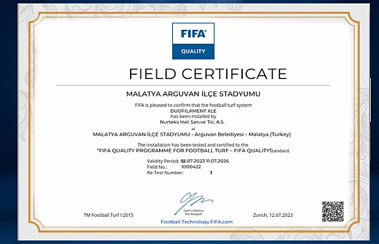 Arguvanspor UEFA Uygunluk Belgesi Aldı.