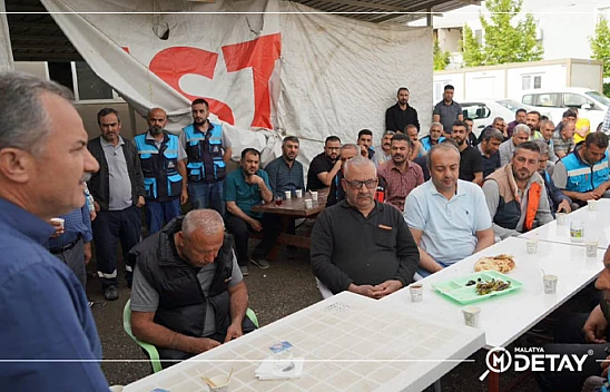 Başkan Kılınç ASKİM Personelini Ziyaret Etti