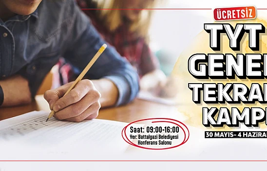 Battalgazi Belediyesi'nden Depremzede Öğrencilere Sınav Desteği