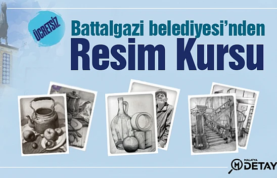 Battalgazi Belediyesi'nden Ücretsiz Resim kursu