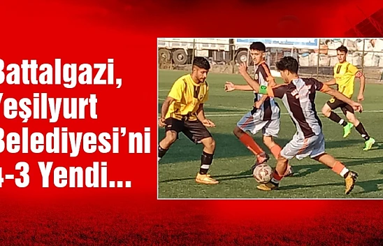 Battalgazi, Yeşilyurt Belediyesi'ni 4-3 Yendi...