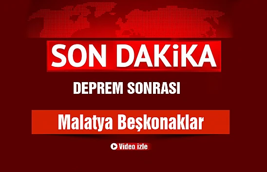 Deprem Sonrası Malatya Beşkonaklar