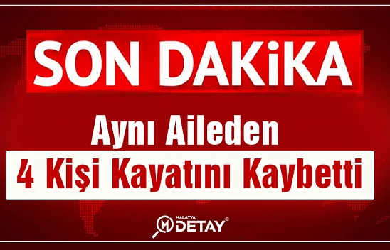 Trafik Kazasında 4 Kişilik Aile Yok Oldu