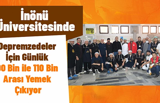 Günlük 90 Bin ile 110 Bin Arası Yemek