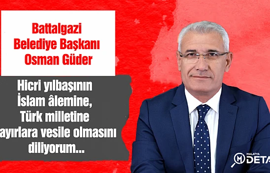 Hicri yılbaşının İslam âlemine, Türk milletine hayırlara vesile olmasını diliyorum