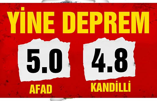 Malatya 5.0 Şiddetinde Sallandı...