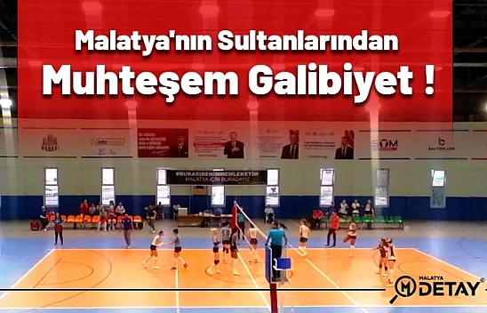 Malatya'nın Sultanlarından Muhteşem Galibiyet !