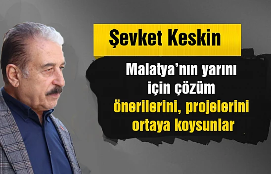 Malatya'nın yarını için çözüm önerilerini, projelerini ortaya koysunlar