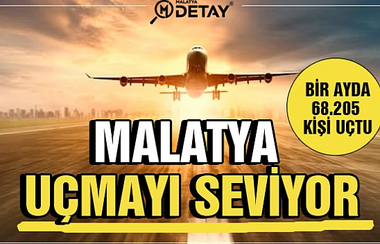 Malatya Uçmayı Seviyor Ağustos'ta  68.205 kişi Uçtu...