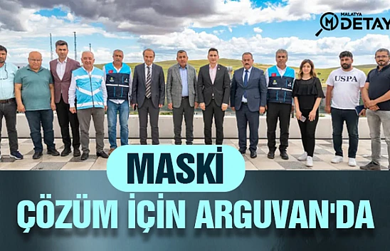 MASKİ Çözüm İçin Arguvan'da