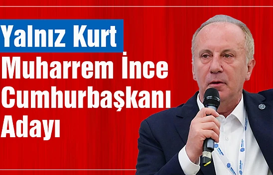 Memleket Partisi'nin Cumhurbaşkanı adayı, Muharrem İnce