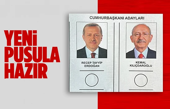 Oy pusulası belli oldu