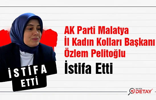 Özlem Pelitoğlu istifa etti...
