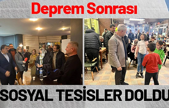 Vatandaşlar Sosyal Tesislere Akın etti...