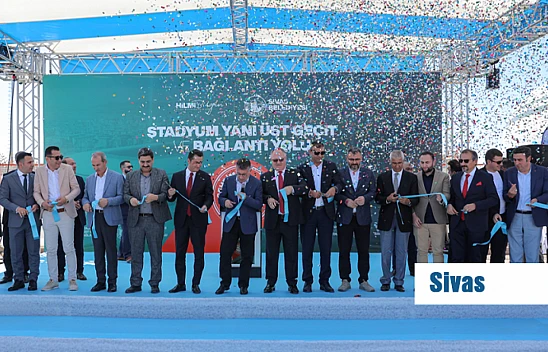 Stadyum Yanı Üst Geçit Ve Bağlantı Yolu Hizmete Açıldı…