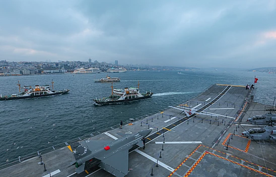 TCG Anadolu'ya rekor ziyaret