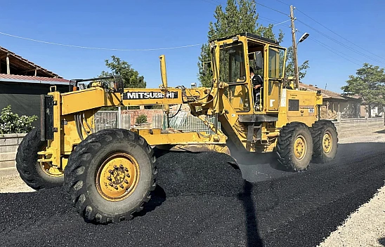 Yazıhan'da Asfalt Çalışmaları Tekrar Başladı
