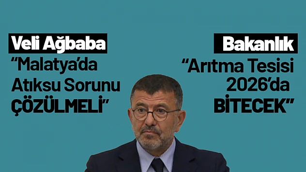 Ağbaba: 'Atıksu Sorunu Çözülmeli' Bakanlık: 'Arıtma Tesisi 2026'da Tamamlanacak'