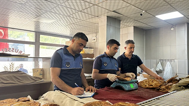 Arapgir'de Ekmek Denetimi: Eksik Gramaj Affedilmedi