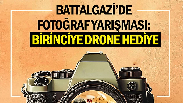 Battalgazi'de Fotoğraf Yarışması: Birinciye Drone Hediye
