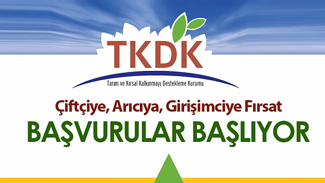 Çiftçiye, Arıcıya, Girişimciye Fırsat: TKDK Başvuru Süreci Başlıyor