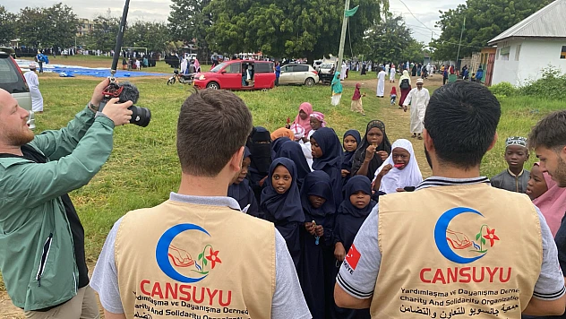 Et Girmeyen Evler Bayram Sevincini Cansuyu ile Yaşadı