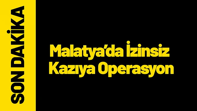 İzinsiz Kazıya Operasyon: Kazı Malzemeleri ve Dedektör Ele Geçirildi