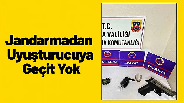 Jandarmadan Uyuşturucuya Geçit Yok