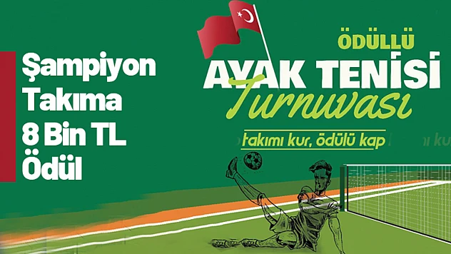 Şampiyon Takıma 8 Bin TL Ödül Verilecek