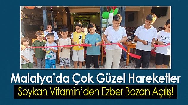 Soykan Vitamin'den Ezber Bozan Açılış!