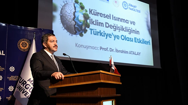 Turgut Özal Üniversitesinde İklim Değişikliği Semineri: 'Zirai Don, Geleceğin Habercisi Olabilir'