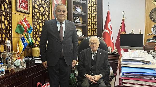 MHP Malatya İl Başkanı Gök'ten Bahçeli'ye Ziyaret